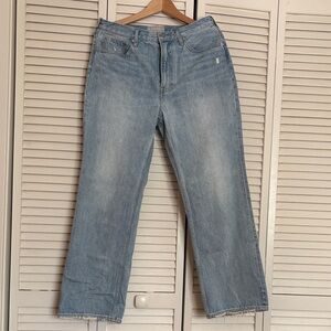 Everlane Light Wash Straight Leg Jeans 30 regular